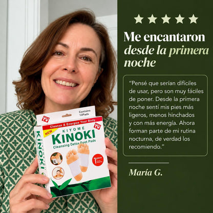 KINOKI RESET - Parches Detox Nocturnos para Pies